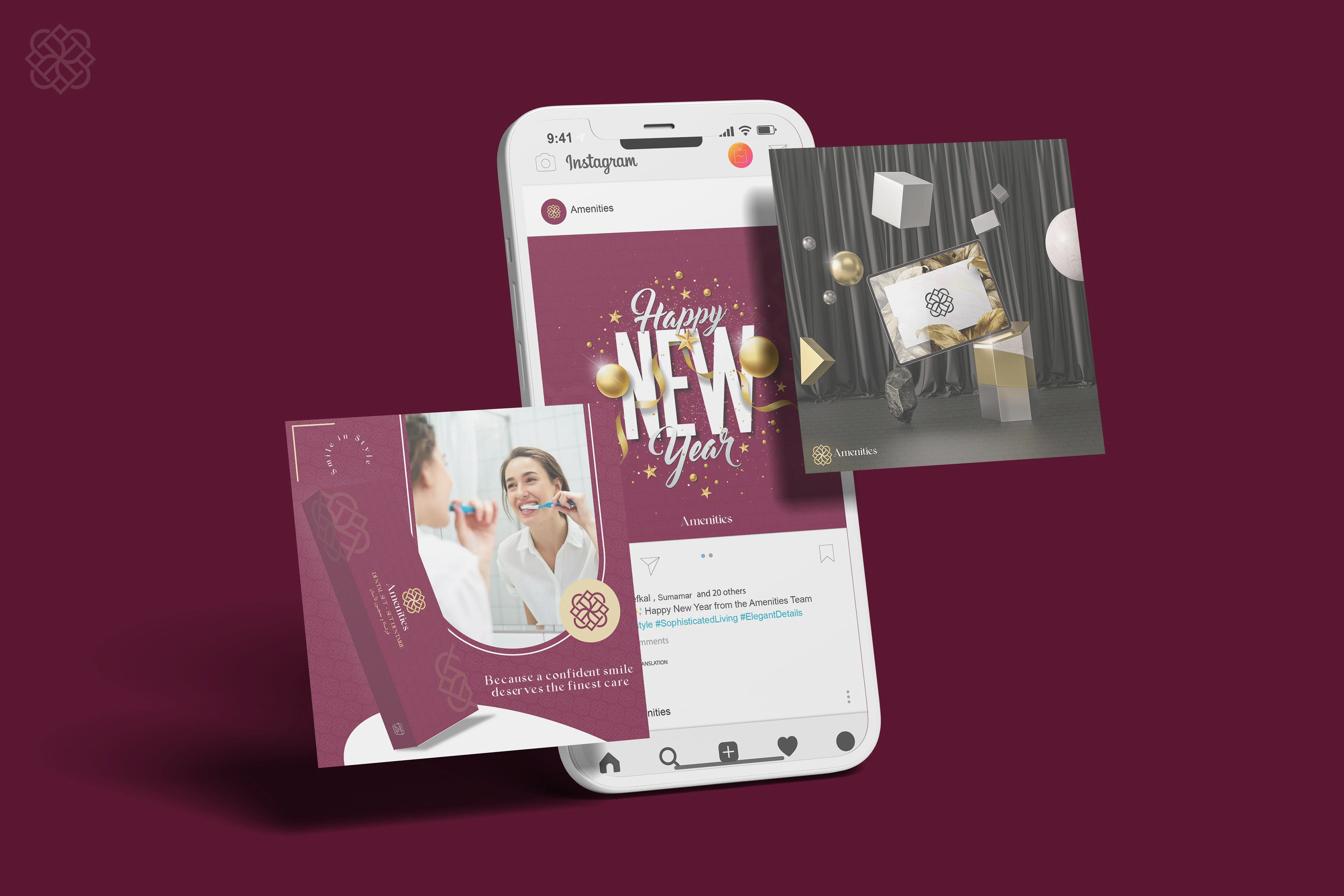 Amenities Social media Posts Design - USSEF KAL